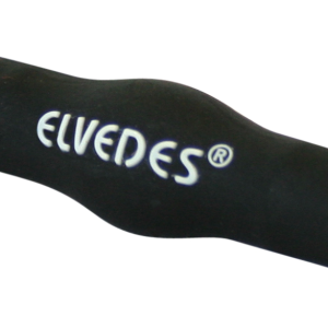 25x Protections de cadre 4-5,5mm Elvedes Rubber, noir