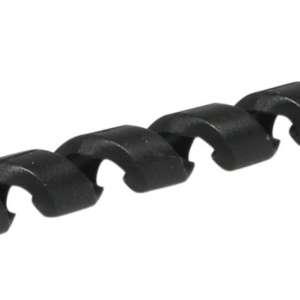 25x protectors frame spiral, 4 - 5.5mm Elvedes Rubber, black