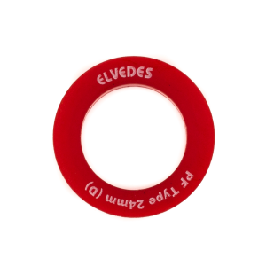 2x cover dust aluminum Elvedes for FSA Press-Fit