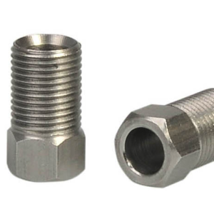30x Hydro nut compression M8x0.75 Stainless Steel for hose Elvedes