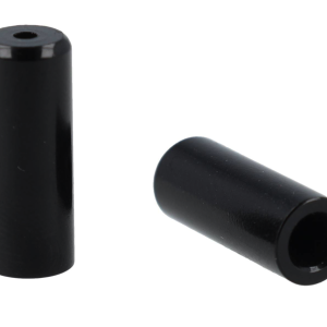 50x embout gaine Elvedes Ø 3,15 à Ø 5,7mm, aluminium CNC black