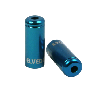 50x embout gaine étanche Elvedes Ø5,0mm aluminium