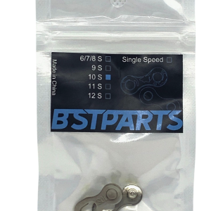 Attache rapide BST Parts SP10, 10 vitesses, argent