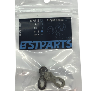 Attache rapide BST Parts SP11, 11 vitesses, argent