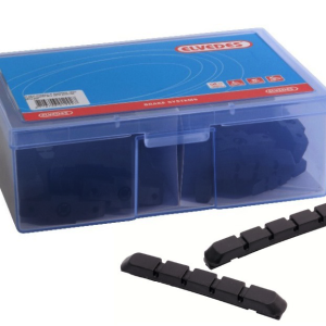 Boite de 25 paires patins de remplacement Elvedes V-type pour porte patins 72mm
