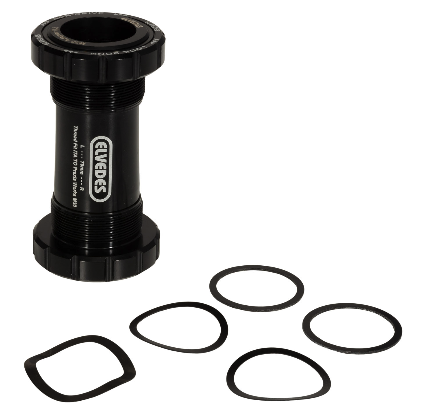 Boîtier de pédalier thread fit Elvedes ITA pour Praxis Road