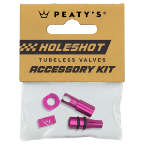 Capuchons valves Peaty's Tubeless Holeshot Fast Flow, Punch