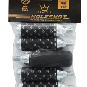 Cartouches CO2 Peaty's Holeshot recharge (x5)- MTB (25g)