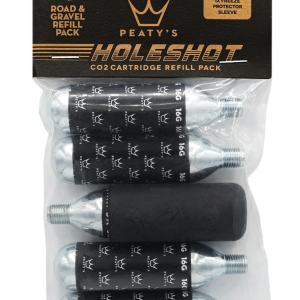 Cartouches CO2 Peaty's Holeshot recharge (x5)- Route / Gravel (16g)