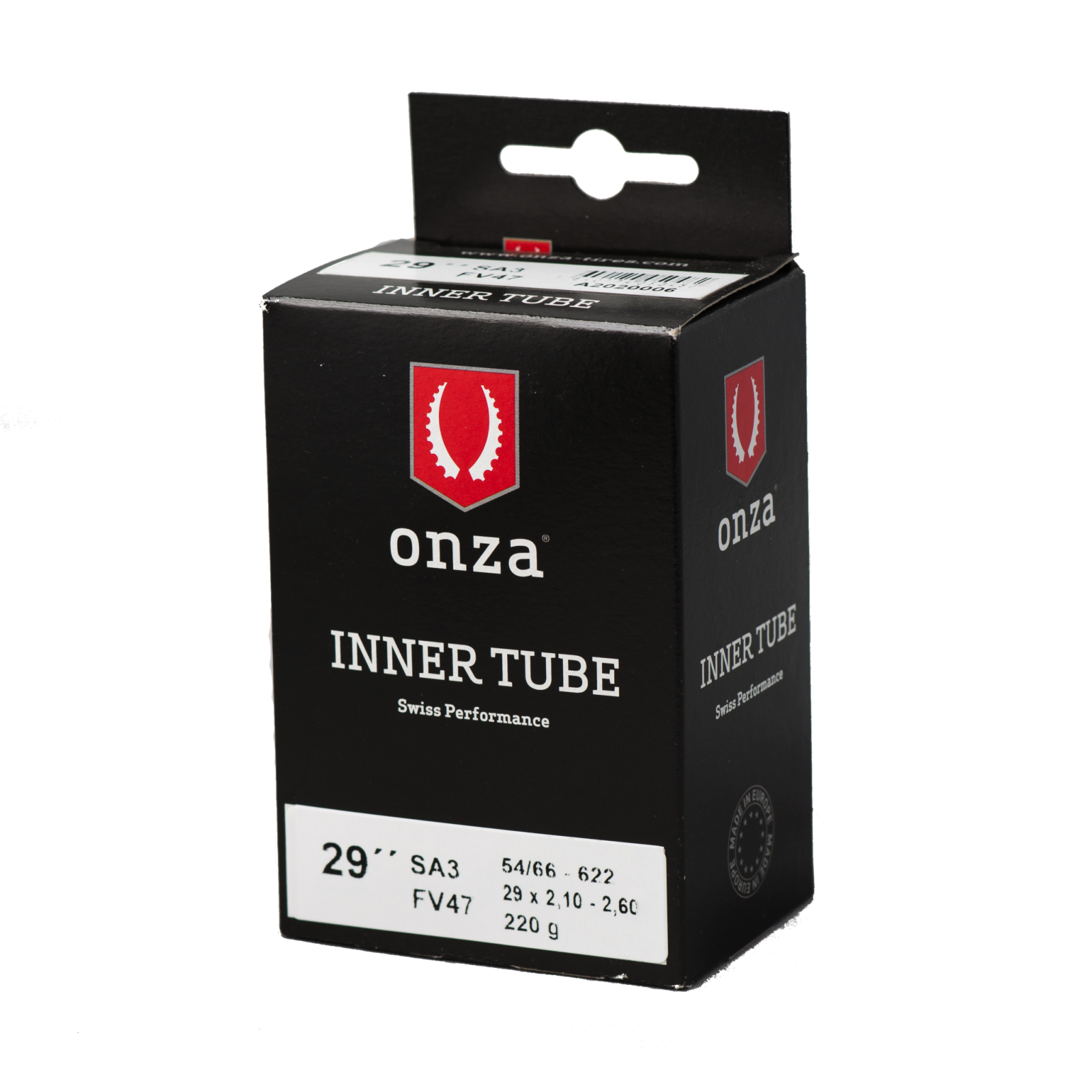 Chambre à air Onza 29x2.1-2.6 SA3 valve Presta