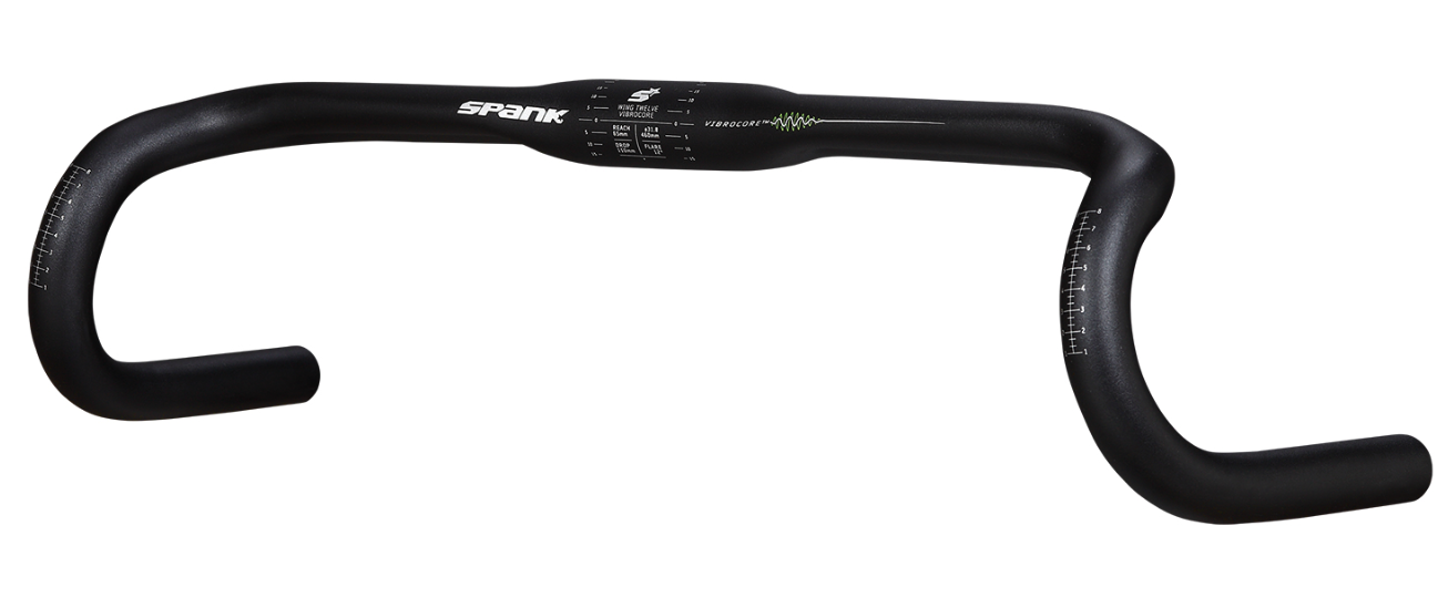 Cintre Spank Gravel Wing 12 Vibrocore, largeur 420mm, noir