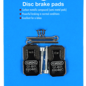 Deux paires de plaquettes de frein Elvedes Metal/carbon pour Magura MT 5/7