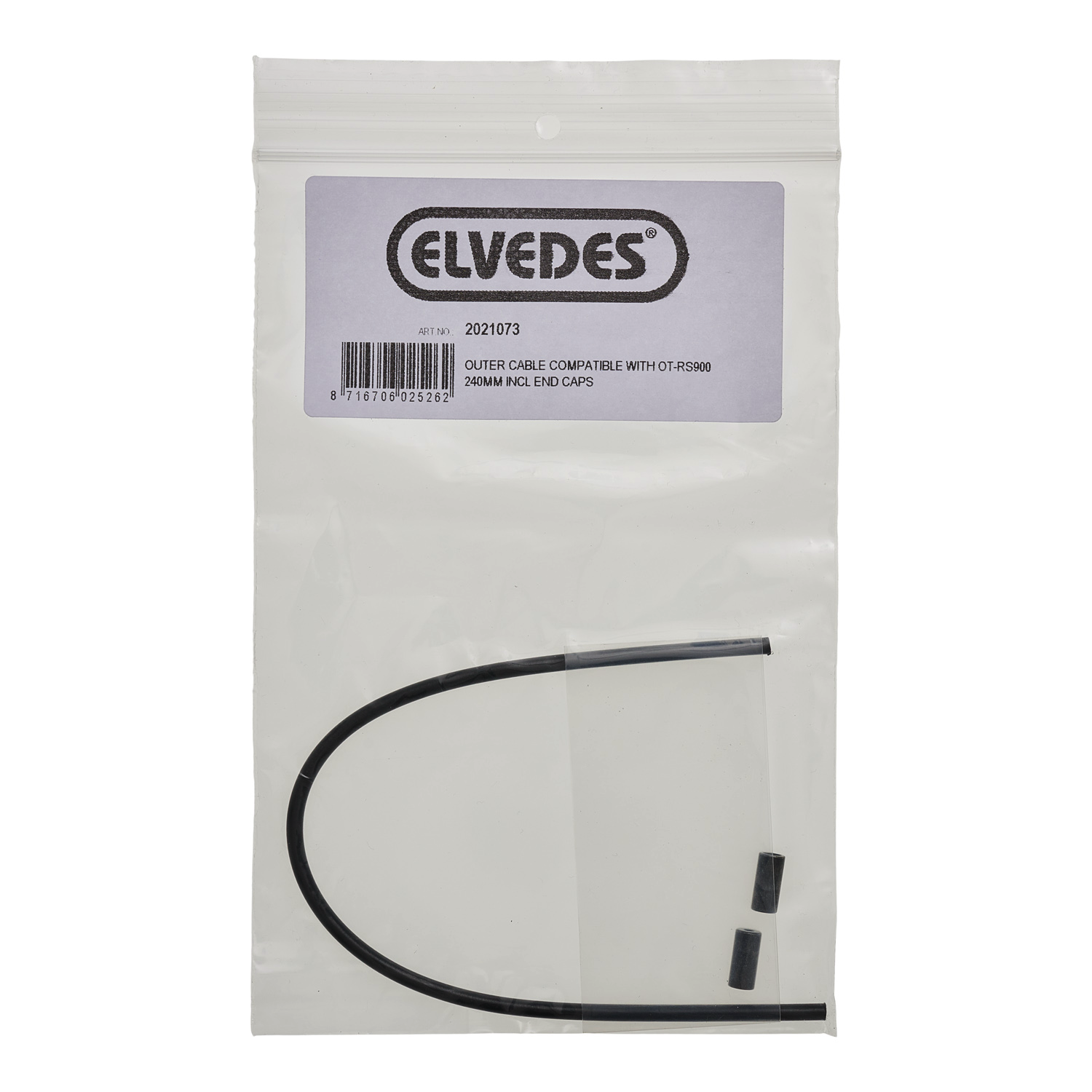 Gaine 240mm + embout gaine Elvedes compatible Shimano Super