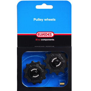 Galets de dérailleur 2 x 11 dents roulements annulaires + Elvedes Spacers
