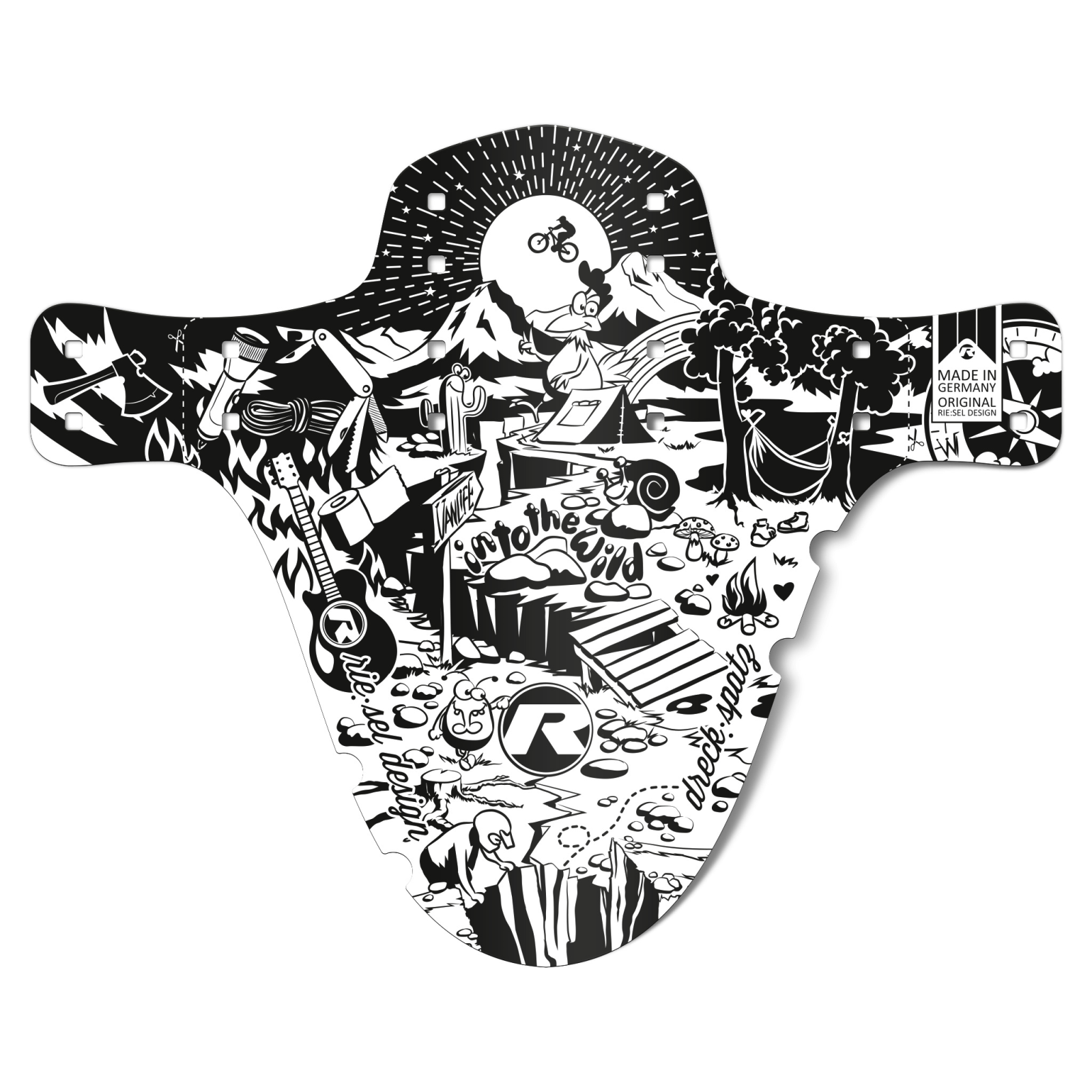 Garde-boue avant enfant Riesel Design DRECK:SPATZ adventure