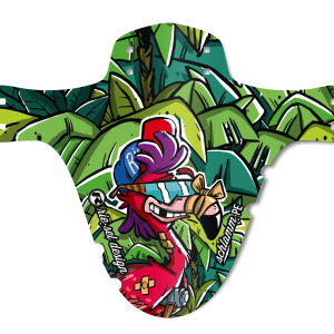 Garde-boue avant Riesel Design SCHLAMM:PE flowmingo