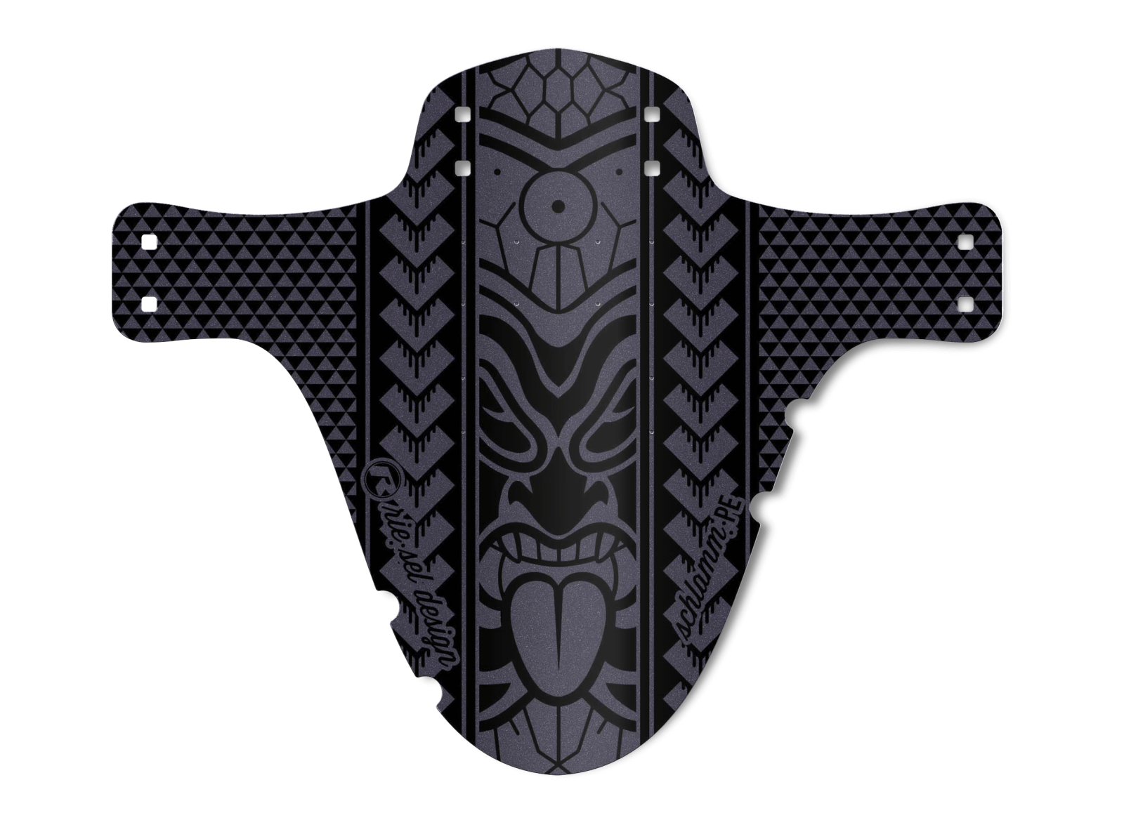 Garde-boue avant Riesel Design SCHLAMM:PE maori bling