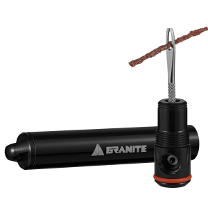 Granite Suture Aero, outil réparation Tubeless insert mèches + Percuteur CO2