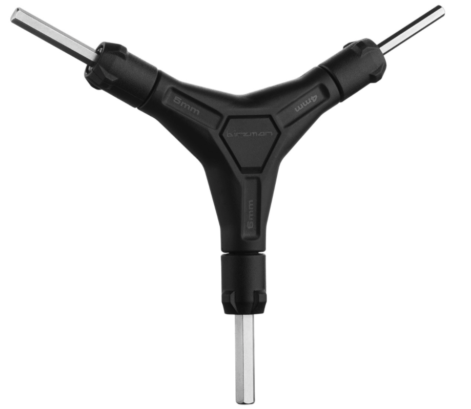 Jeu de clés Birzman Y-Grip-S 4/5/6mm Hexagonales