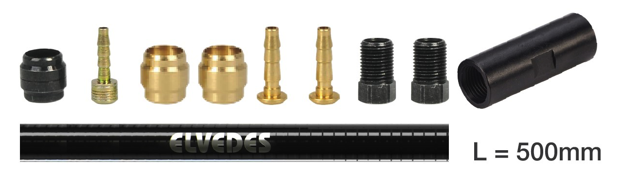 Kit d'extension de durite Elvedes pour Magura