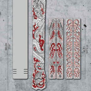 Kit film de protection cadre DYEDBRO NEO Naga Dragon Gloss