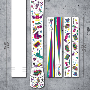 Kit film de protection cadre DYEDBRO NEO Unicorn Glitter