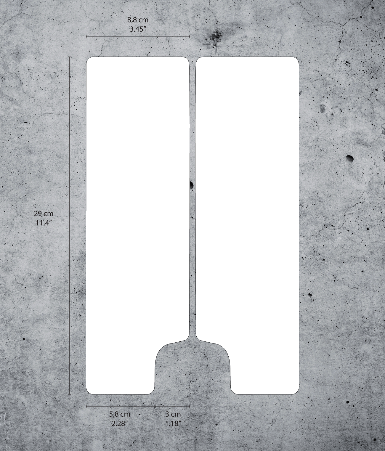 Kit film de protection fourche Clear Gloss DYEDBRO