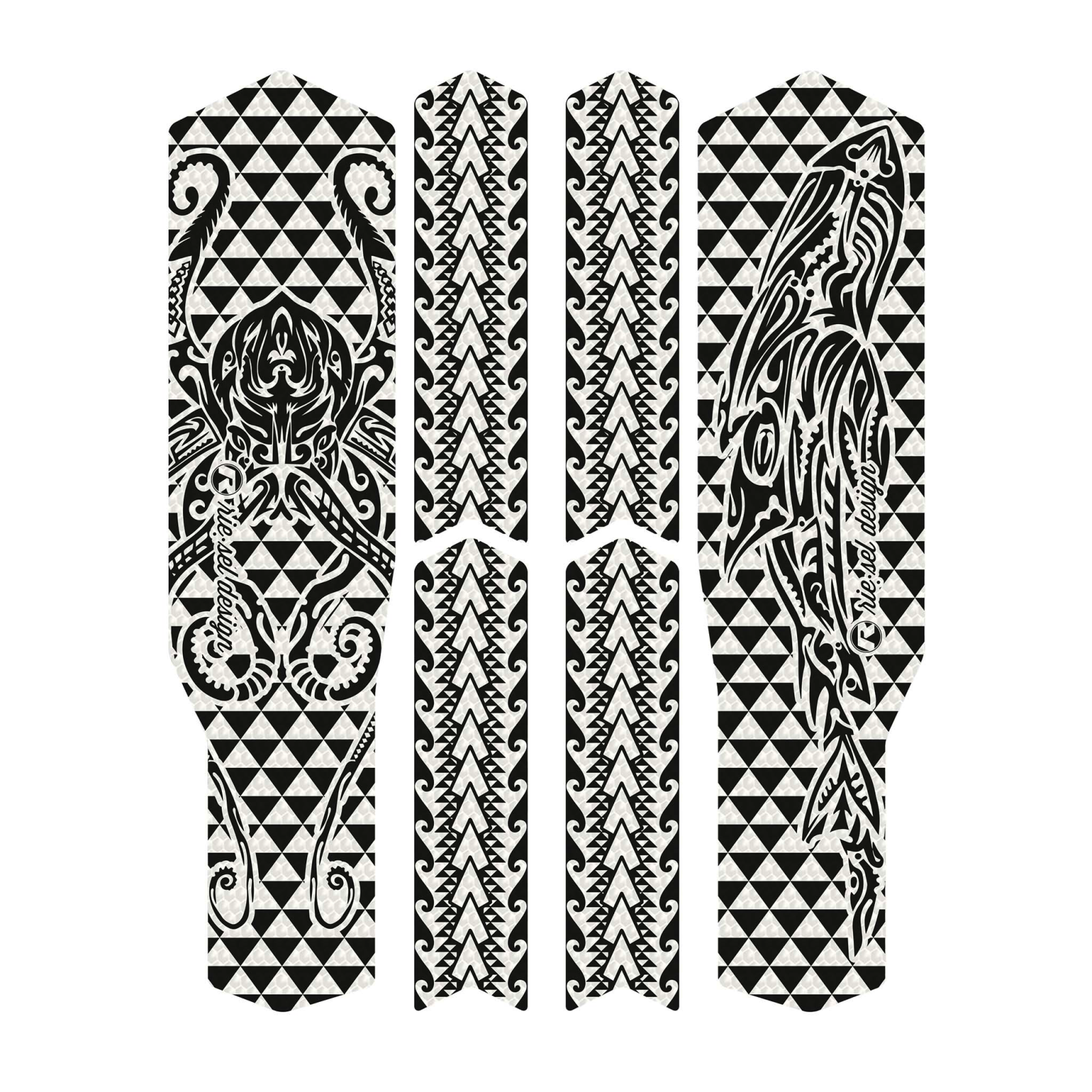 Kit film de protection Riesel Design CHAIN:TAPE 3000 Bases/Aubans maori