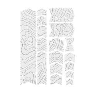 Kit film de protection Riesel Design FRAME:GUARD cadre hohenlinien white