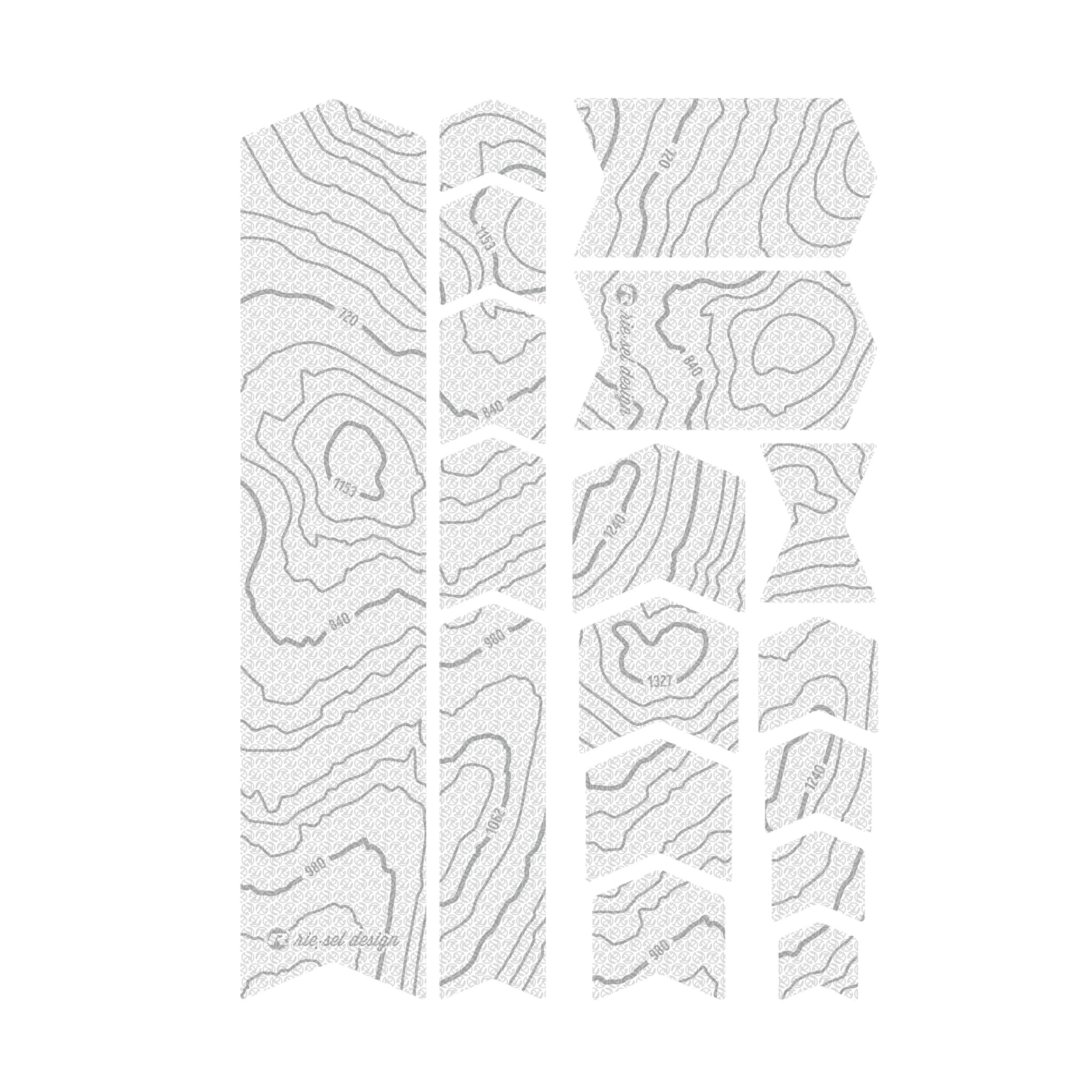 Kit film de protection Riesel Design FRAME:GUARD cadre hohenlinien white