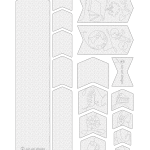 Kit film de protection Riesel Design FRAME:GUARD cadre journey