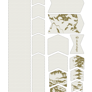 Kit film de protection Riesel Design FRAME:TAPE 3000 cadre alpine