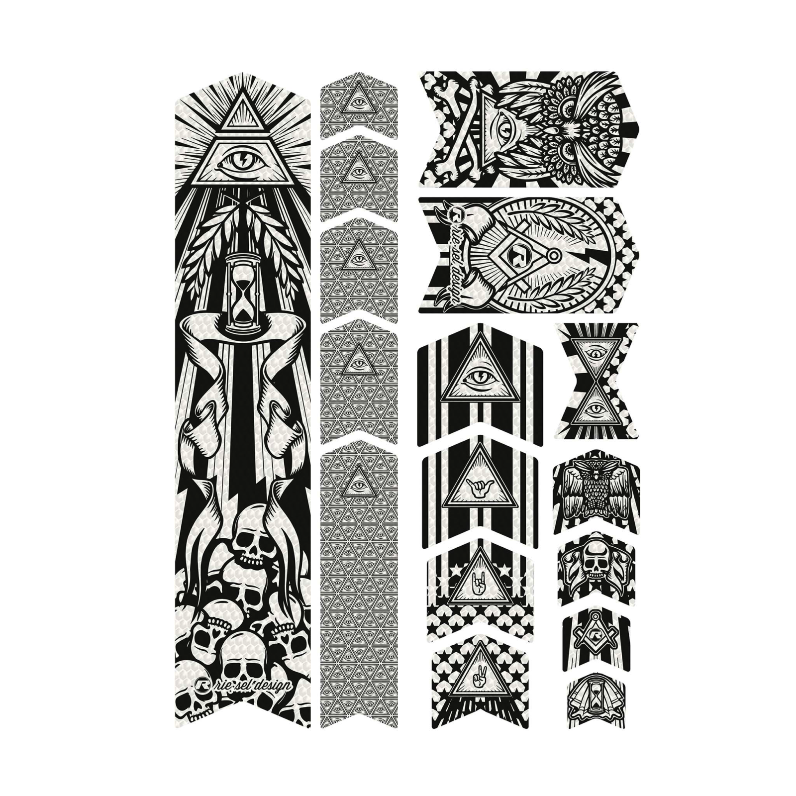 Kit film de protection Riesel Design FRAME:TAPE 3000 cadre illuminati