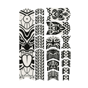 Kit film de protection Riesel Design FRAME:TAPE 3000 cadre maori