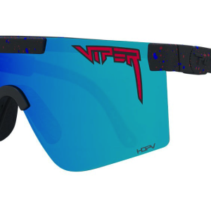 Sunglasses Pit Viper The Peacekeeper Original Narrow Polarized Blue
