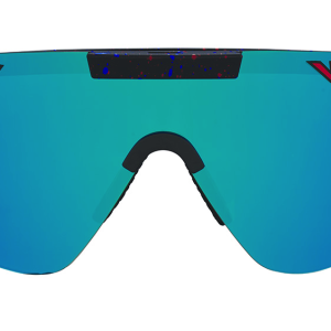 Sunglasses Pit Viper The Peacekeeper Original Wide HDPV Polarized Blue