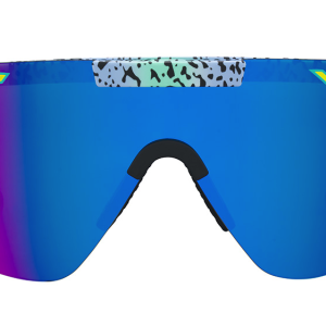 Sunglasses Pit Viper The Rec Beach Original Wide HDPV Polarized Blue-Purple