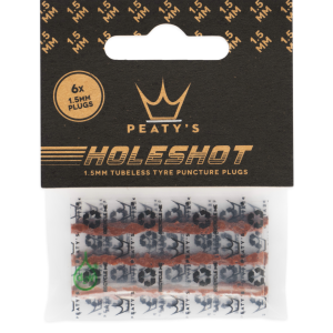 Mèches Peaty's Holeshot recharge 6x 1.5mm