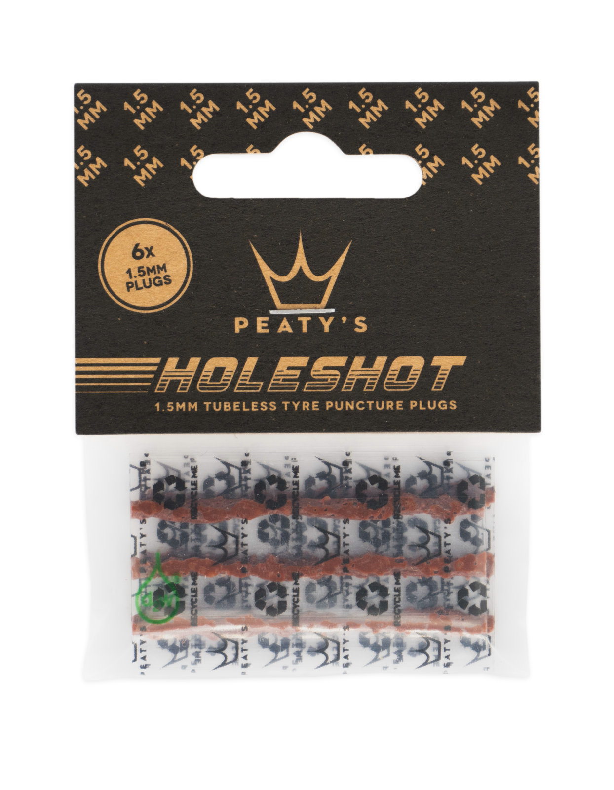 Mèches Peaty's Holeshot recharge 6x 1.5mm