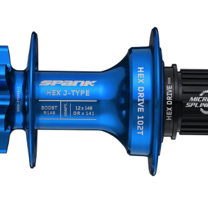 Moyeu arrière Spank HEX J-Type Boost R148 MS, 102T, 32 trous