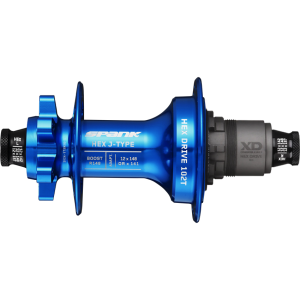 Moyeu arrière Spank HEX J-Type Boost R148 XD Hub, 102T, 32H