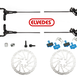 Paire de freins Elvedes HP4000 Dual piston Mineral