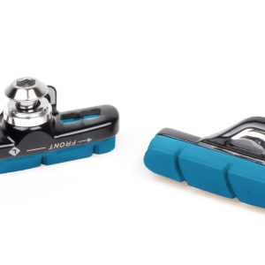 Paire de patins plus porte patins alu 55mm Elvedes pour jante Carbon Campagnolo