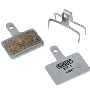 Paire de plaquettes de frein résine Elvedes pour Shimano BR-M375, M415-M495, M515, M525