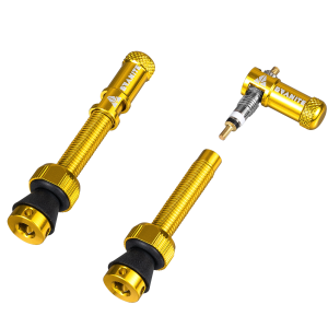Paire de valves (44mm) + bouchons valve Granite pour CNC démonte obus Juicy Nipples