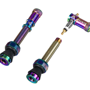 Paire de valves (44mm) bouchons valve Granite pour CNC démonte obus Juicy Nipples, oil slick