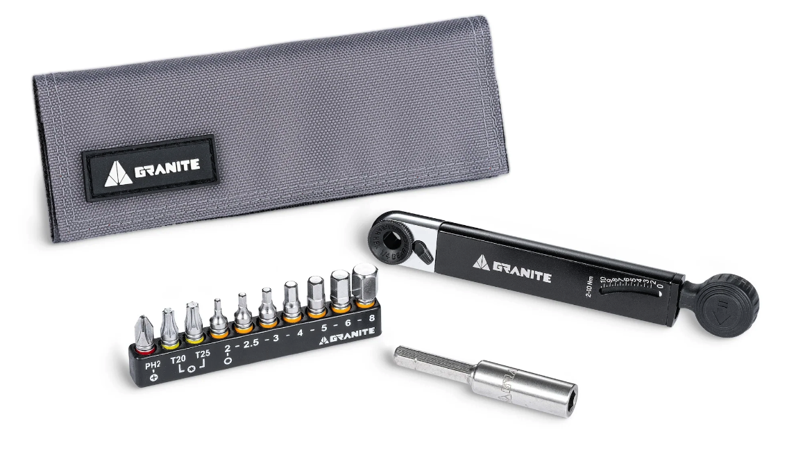 Pochette multi-outils à cliquets dynamométrique Granite RocknRoll TQ