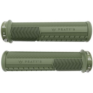 Poignées Peaty's Monarch Pro Knurl épais (32-34mm) Supersoft