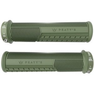 Poignées Peaty's Monarch Pro Mushroom fin (30-32mm) Supersoft