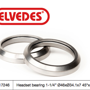 Roulement de jeu de direction Elvedes type 1-¼" Ø46xØ34,1x7 45°x45°